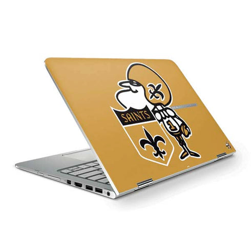NFL New Orleans Saints Retro Logo HP Spectre Skin