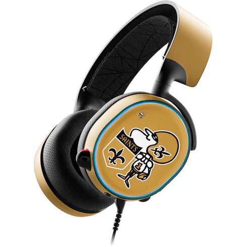 NFL New Orleans Saints Retro Logo SteelSeries Arctis 3 Skin
