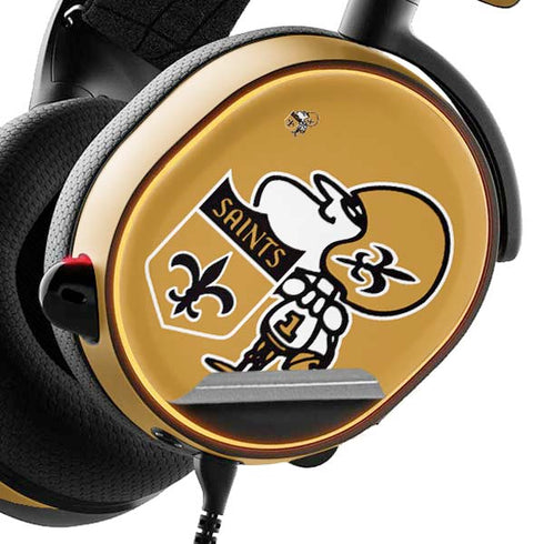 NFL New Orleans Saints Retro Logo SteelSeries Arctis 3 Skin