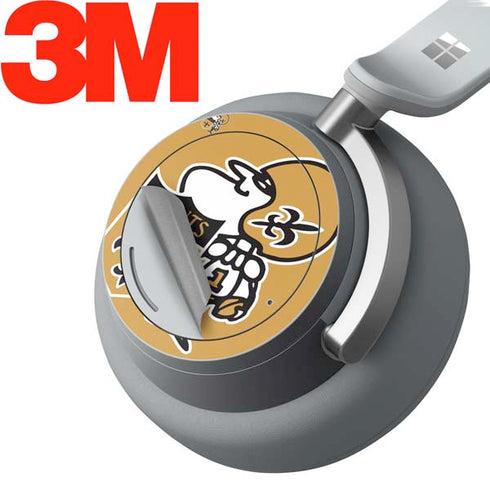 NFL New Orleans Saints Retro Logo Surface Headphones Skin