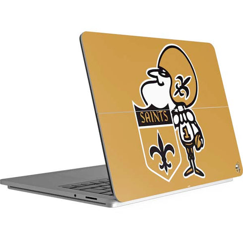 NFL New Orleans Saints Retro Logo Surface Laptop Studio Skin