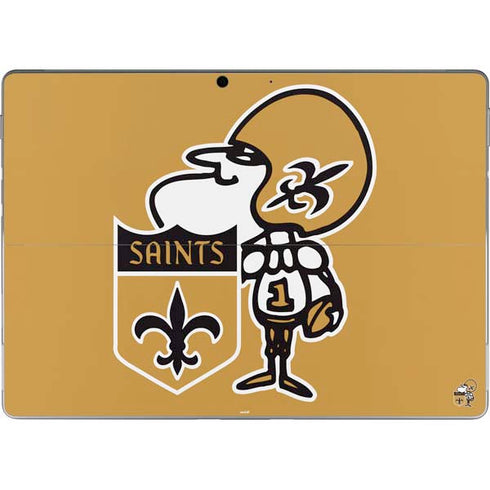 NFL New Orleans Saints Retro Logo Surface Pro 9 Skin