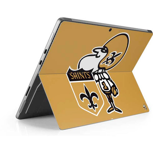 NFL New Orleans Saints Retro Logo Surface Pro 9 Skin