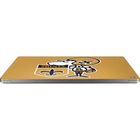 NFL New Orleans Saints Retro Logo Universal Laptop 12in (9.8 x 6.8in) Skin