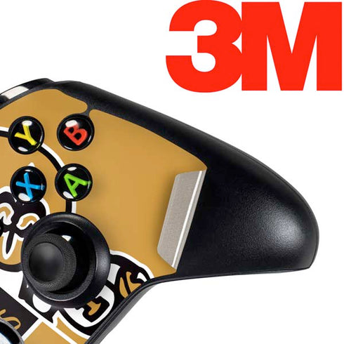 NFL New Orleans Saints Retro Logo Xbox One Controller Skin