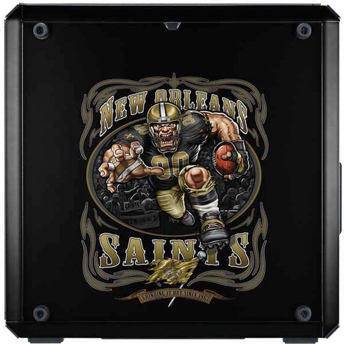 Liquid Blue NFL New Orleans Saints Running Back Cooler Master MasterBox Q300L Mini Tower Skin