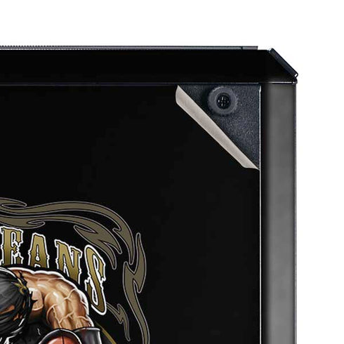 Liquid Blue NFL New Orleans Saints Running Back Cooler Master MasterBox Q300L Mini Tower Skin