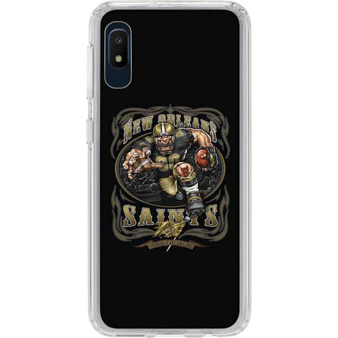 Liquid Blue NFL New Orleans Saints Running Back Galaxy A10e Clear Case