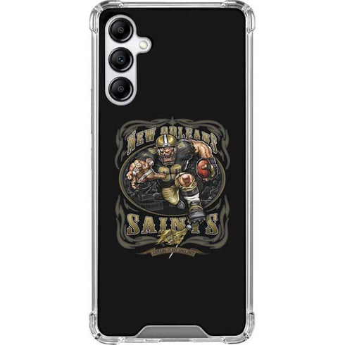 Liquid Blue NFL New Orleans Saints Running Back Galaxy A14 5G Clear Case