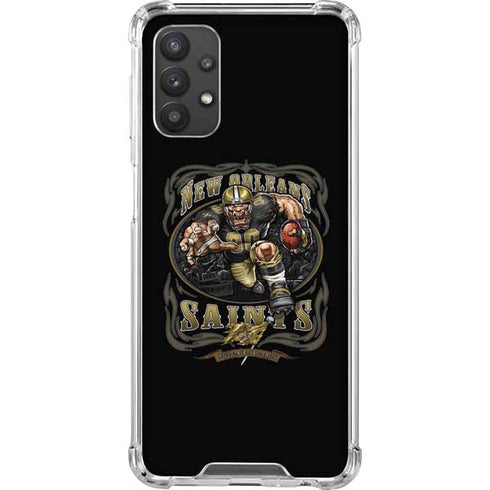 Liquid Blue NFL New Orleans Saints Running Back Galaxy A32 5G Clear Case