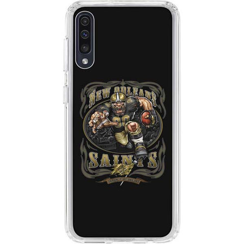 Liquid Blue NFL New Orleans Saints Running Back Galaxy A50 Clear Case