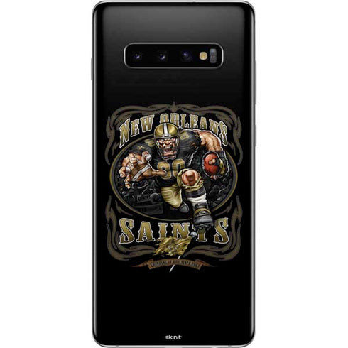 Liquid Blue NFL New Orleans Saints Running Back Galaxy S10 Plus Skin