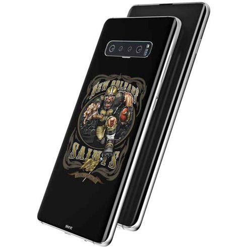 Liquid Blue NFL New Orleans Saints Running Back Galaxy S10 Plus Skin