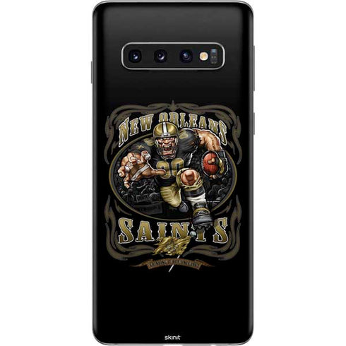 Liquid Blue NFL New Orleans Saints Running Back Galaxy S10 Skin