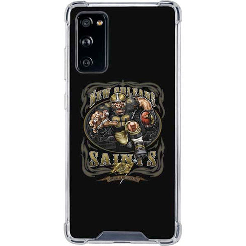 Liquid Blue NFL New Orleans Saints Running Back Galaxy S20 FE Clear Case