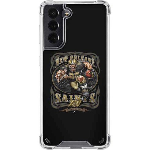 Liquid Blue NFL New Orleans Saints Running Back Galaxy S21 5G Clear Case