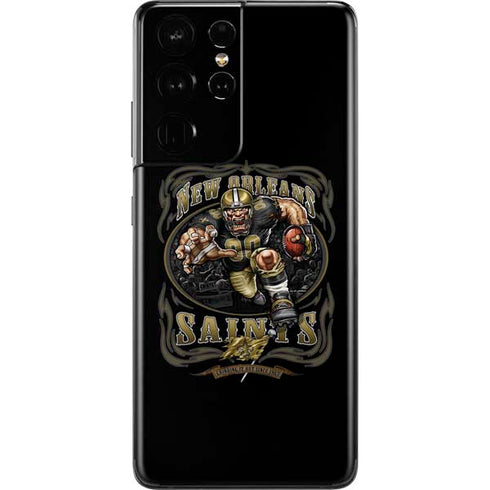 Liquid Blue NFL New Orleans Saints Running Back Galaxy S21 Ultra 5G Skin