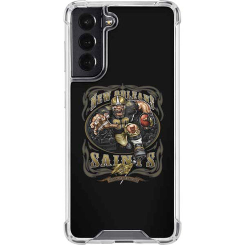 Liquid Blue NFL New Orleans Saints Running Back Galaxy S22 Clear Case