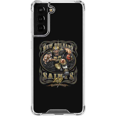 Liquid Blue NFL New Orleans Saints Running Back Galaxy S22 Plus Clear Case