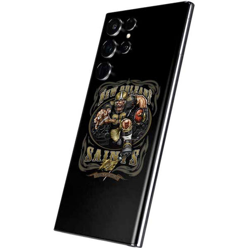Liquid Blue NFL New Orleans Saints Running Back Galaxy S22 Ultra Skin