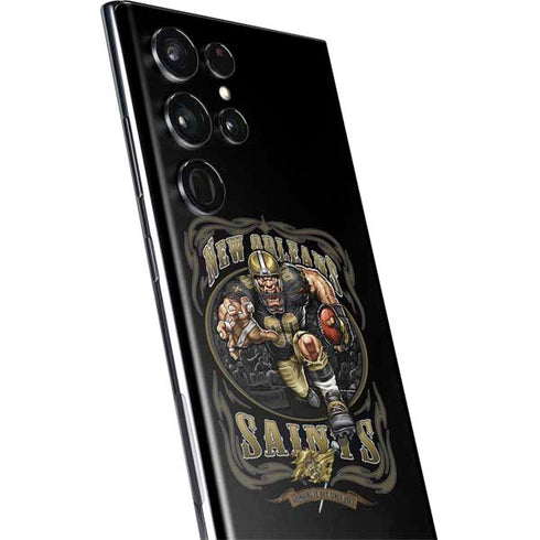 Liquid Blue NFL New Orleans Saints Running Back Galaxy S22 Ultra Skin