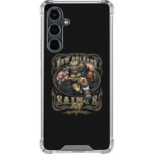 Liquid Blue NFL New Orleans Saints Running Back Galaxy S23 FE Clear Case