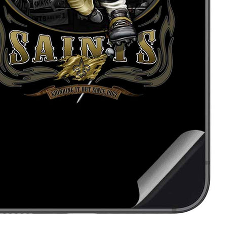 Liquid Blue NFL New Orleans Saints Running Back Galaxy S23 FE Skin