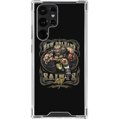 Liquid Blue NFL New Orleans Saints Running Back Galaxy S24 Ultra Clear Case