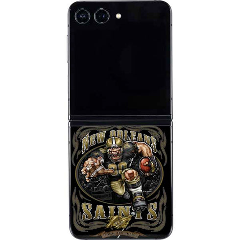 Liquid Blue NFL New Orleans Saints Running Back Galaxy Z Flip5 5G Skin