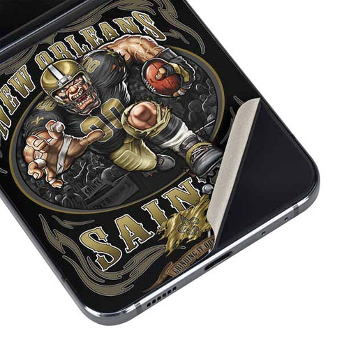 Liquid Blue NFL New Orleans Saints Running Back Galaxy Z Flip5 5G Skin