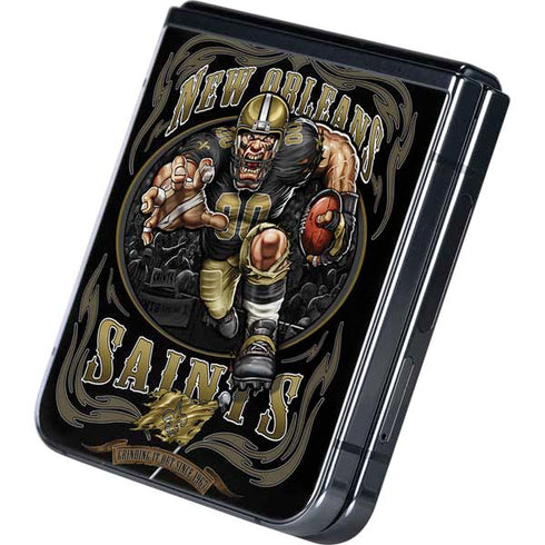 Liquid Blue NFL New Orleans Saints Running Back Galaxy Z Flip5 5G Skin