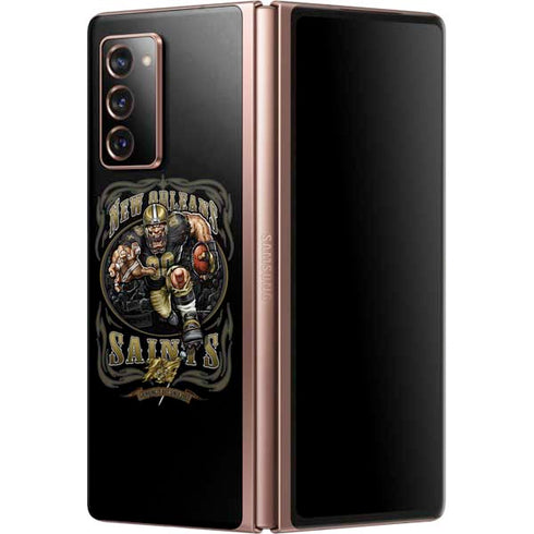 Liquid Blue NFL New Orleans Saints Running Back Galaxy Z Fold2 5G Skin