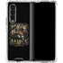 Liquid Blue NFL New Orleans Saints Running Back Galaxy Z Fold4 5G Clear Case
