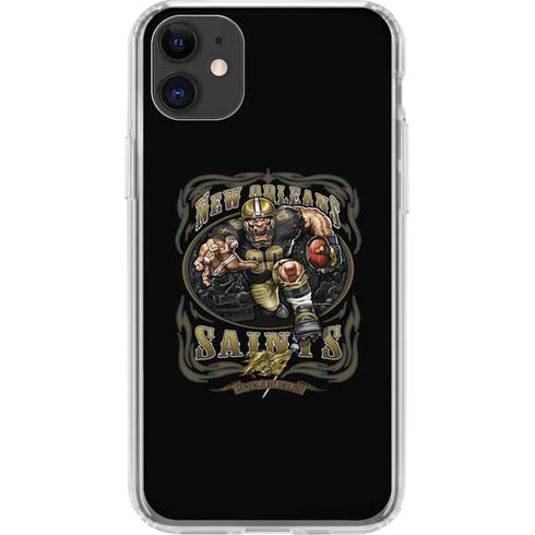 Liquid Blue NFL New Orleans Saints Running Back iPhone 11 Clear Case