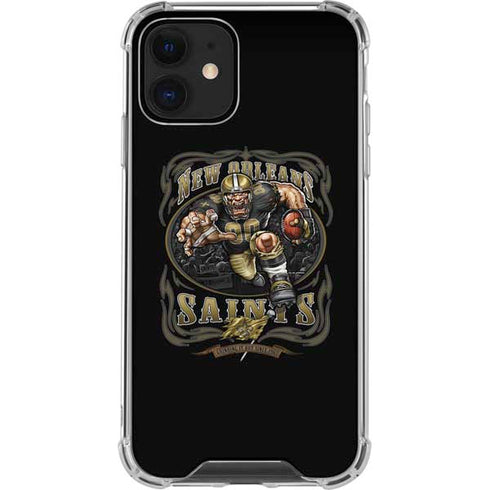 Liquid Blue NFL New Orleans Saints Running Back iPhone 12 Mini Clear Case