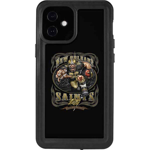 Liquid Blue NFL New Orleans Saints Running Back iPhone 12 Mini Waterproof Case