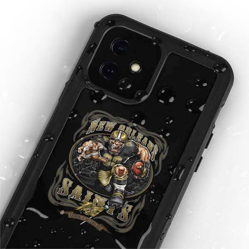 Liquid Blue NFL New Orleans Saints Running Back iPhone 12 Mini Waterproof Case