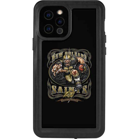 Liquid Blue NFL New Orleans Saints Running Back iPhone 12 Pro Waterproof Case