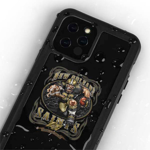 Liquid Blue NFL New Orleans Saints Running Back iPhone 12 Pro Waterproof Case