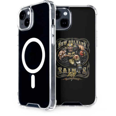 Liquid Blue NFL New Orleans Saints Running Back iPhone 13 MagSafe Case