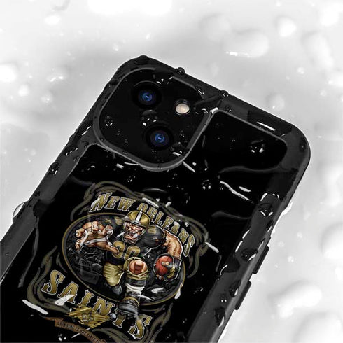 Liquid Blue NFL New Orleans Saints Running Back iPhone 13 Mini Waterproof Case