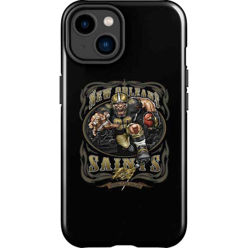 Liquid Blue NFL New Orleans Saints Running Back iPhone 15 Plus Impact Case
