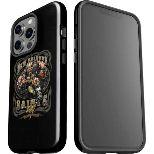 Liquid Blue NFL New Orleans Saints Running Back iPhone 14 Pro Impact Case