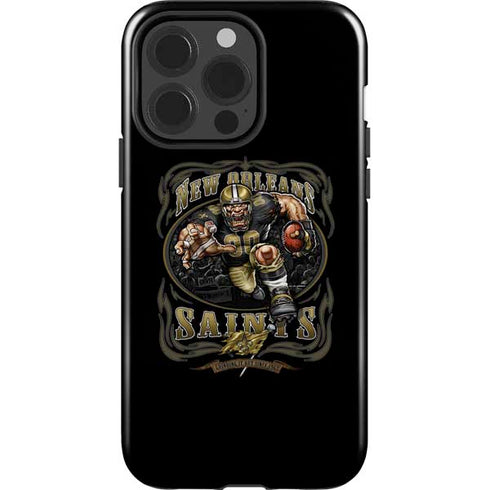 Liquid Blue NFL New Orleans Saints Running Back iPhone 15 Pro Impact Case