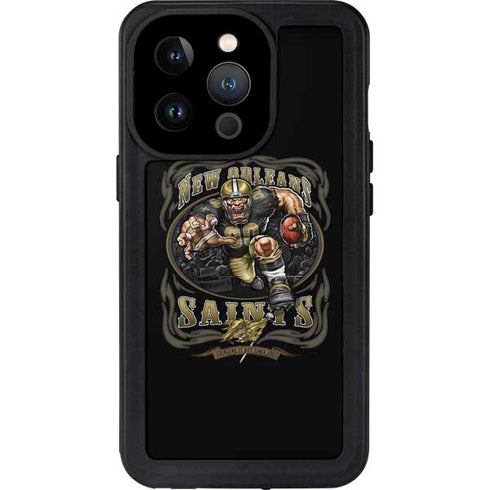 Liquid Blue NFL New Orleans Saints Running Back iPhone 14 Pro Waterproof Case