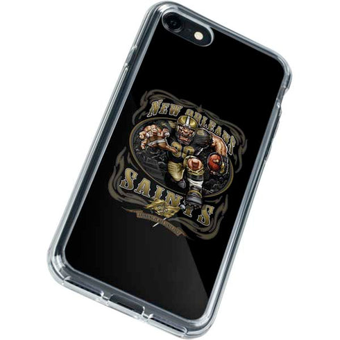 Liquid Blue NFL New Orleans Saints Running Back iPhone SE (2nd & 3rd Gen) Clear Case