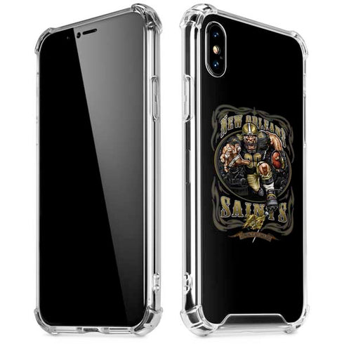 Liquid Blue NFL New Orleans Saints Running Back iPhone XS Max Clear Case