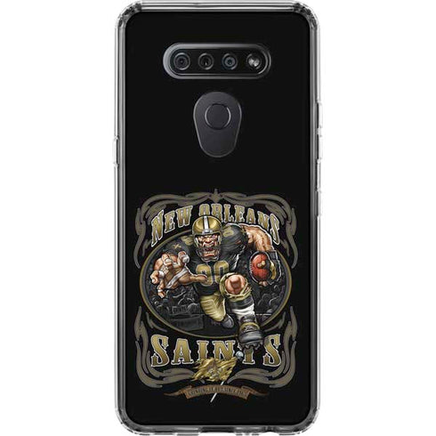 Liquid Blue NFL New Orleans Saints Running Back LG K51/Q51 Clear Case