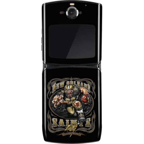 Liquid Blue NFL New Orleans Saints Running Back Motorola RAZR Skin