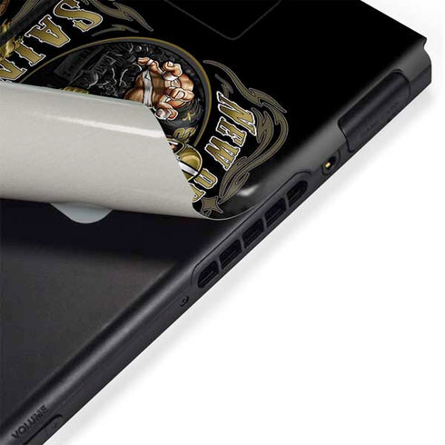 Liquid Blue NFL New Orleans Saints Running Back Nintendo Switch Bundle Skin